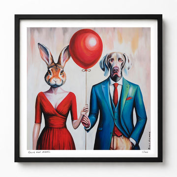 Red Balloon, Lovers Forever (Print)