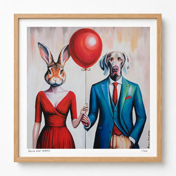 Red Balloon, Lovers Forever (Print)