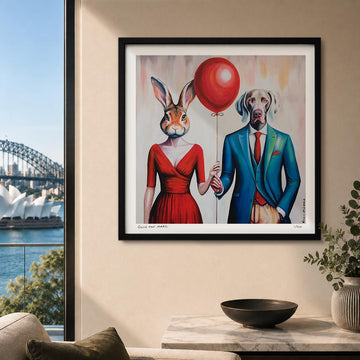 Red Balloon, Lovers Forever (Print)