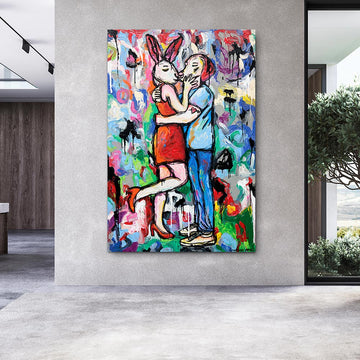 The forever kiss (Original Painting)