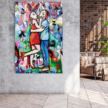 The forever kiss (Original Painting)