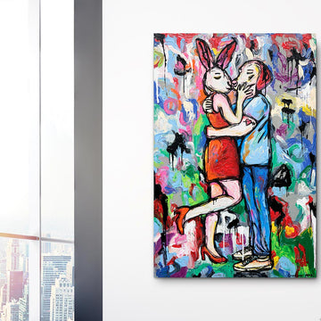 The forever kiss (Original Painting)