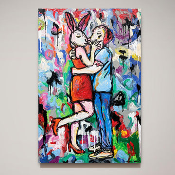 The forever kiss (Original Painting)