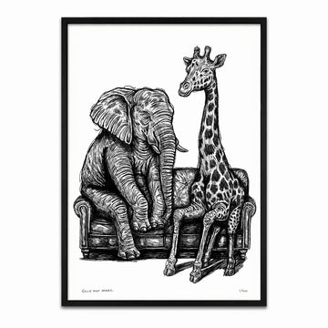 They Were Best of Friends (Print)