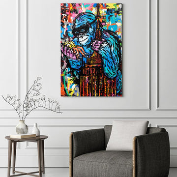 And the Friendship Began (Original Painting)