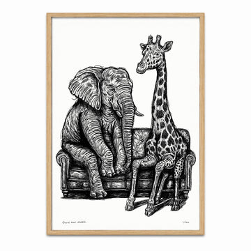 They Were Best of Friends (Print)