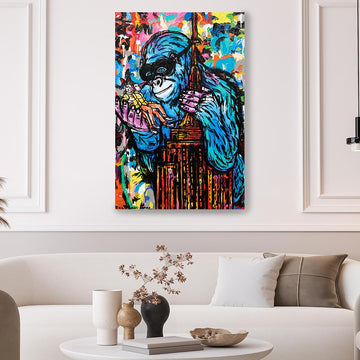 And the Friendship Began (Original Painting)