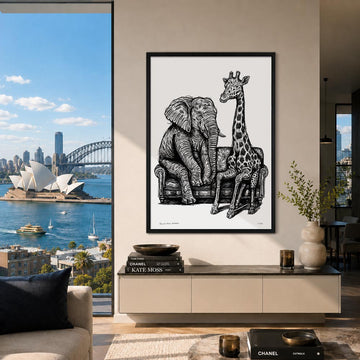 They Were Best of Friends (Print)