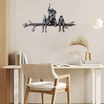 A Little Surprise Friendship (Bronze Sculpture)