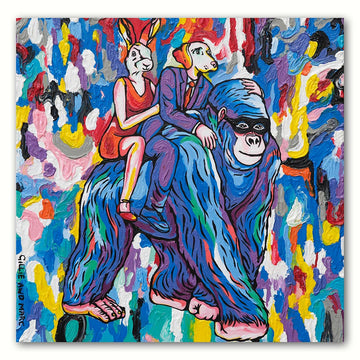 Gorilla Adventure (Original Painting)