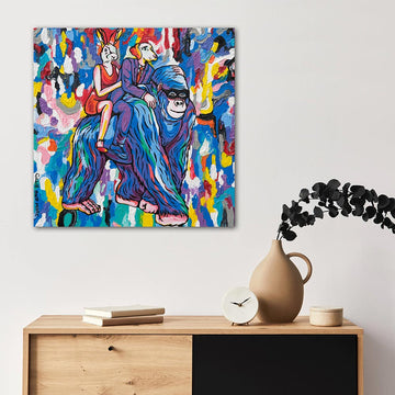 Gorilla Adventure (Original Painting)