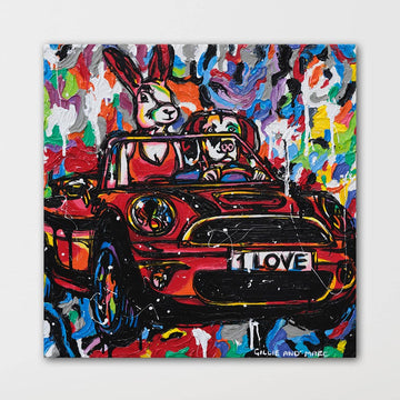 Go LOVE Go! (Original Painting)