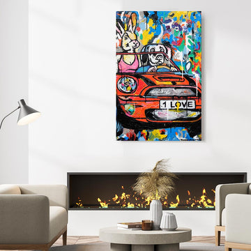 It Was Go, Go, Go! (Original Painting)