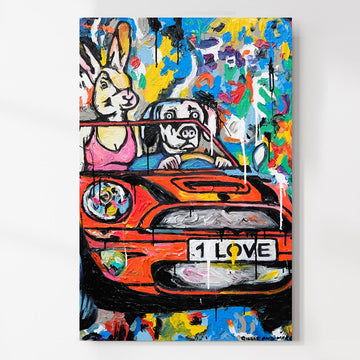 It Was Go, Go, Go! (Original Painting)