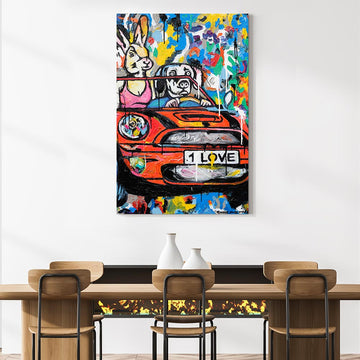 It Was Go, Go, Go! (Original Painting)