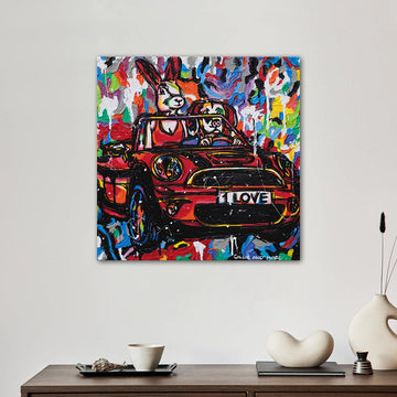 Go LOVE Go! (Original Painting)