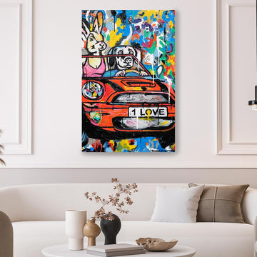 It Was Go, Go, Go! (Original Painting)