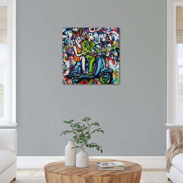 Go, Go, Go! (Original Painting)