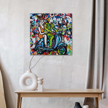 Go, Go, Go! (Original Painting)