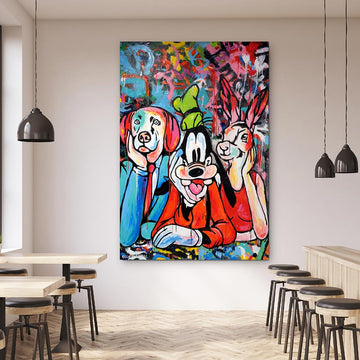 Goofy Was a Blast (Original Painting)