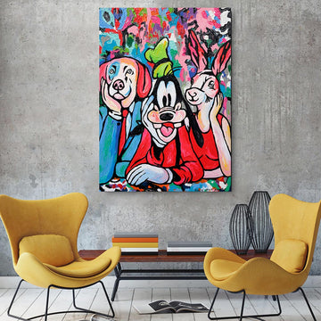 Goofy Was a Legend (Original Painting)