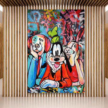 Goofy Was a Blast (Original Painting)