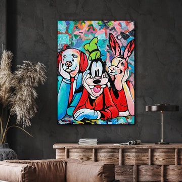 Goofy Was Their Buddy (Original Painting)