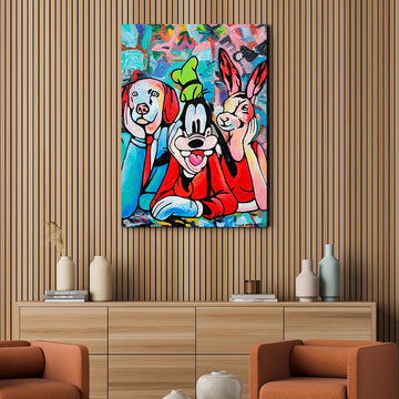 Goofy Was Their Buddy (Original Painting)