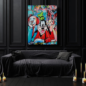 Goofy Was Their Buddy (Original Painting)