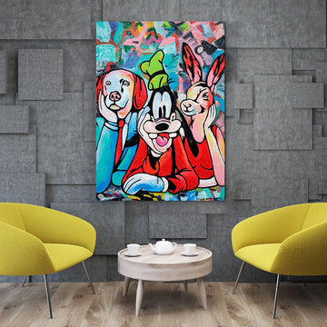 Goofy Was Their Buddy (Original Painting)