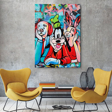 Goofy Was Their Buddy (Original Painting)