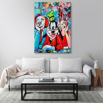 Goofy Was Their Buddy (Original Painting)