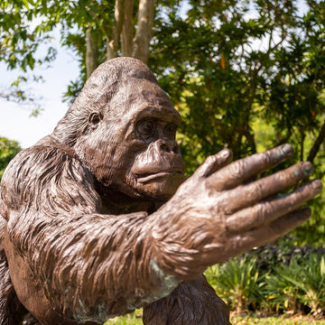 Love the Eastern Lowland Gorilla (Bronze Sculpture)
