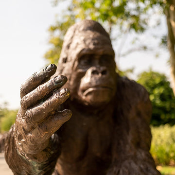 Love the Eastern Lowland Gorilla (Bronze Sculpture)