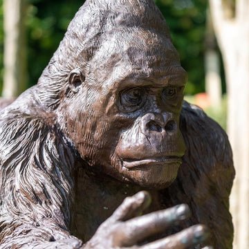 Love the Eastern Lowland Gorilla (Bronze Sculpture)