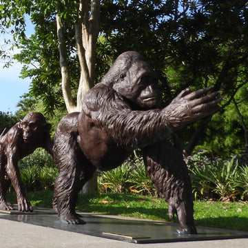 Love the Eastern Lowland Gorilla (Bronze Sculpture)