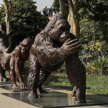 Love the Eastern Lowland Gorilla (Bronze Sculpture)