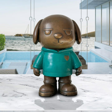 The Original Dogboy of the Wild Green (Bronze Sculpture, Small)