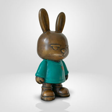 The Original Rabbitgirl of the Wild Green (Bronze Sculpture, Small)