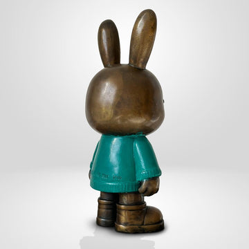 The Original Rabbitgirl of the Wild Green (Bronze Sculpture, Small)