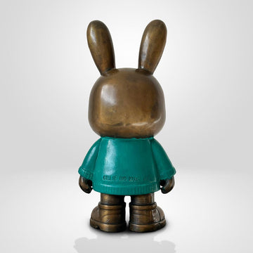 The Original Rabbitgirl of the Wild Green (Bronze Sculpture, Small)