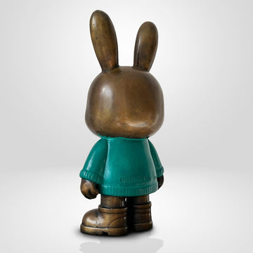 The Original Rabbitgirl of the Wild Green (Bronze Sculpture, Small)