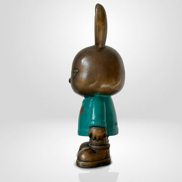 The Original Rabbitgirl of the Wild Green (Bronze Sculpture, Small)