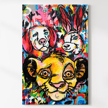 Happy Faces (Original Painting)