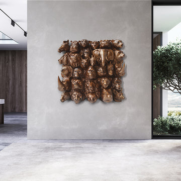 The Wonders of Wildlife (Sculpture Wall Art)