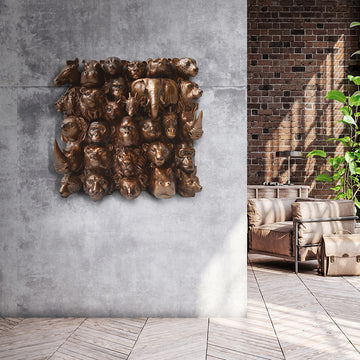 The Wonders of Wildlife (Sculpture Wall Art)