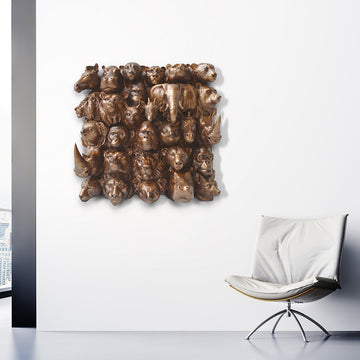 The Wonders of Wildlife (Sculpture Wall Art)