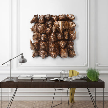 The Wonders of Wildlife (Sculpture Wall Art)