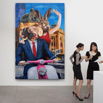 Hello Melbourne (Original Painting)