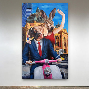 Hello Melbourne (Original Painting)